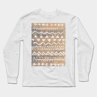 Loose bohemian pattern - neutral Long Sleeve T-Shirt